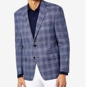 Ralph Lauren 
Men's Blue Plaid Blazer